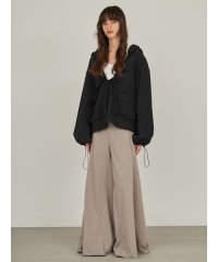 styling//【販路限定カラーあり】カットオフスウェットワイドパンツ/508129667