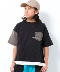RAT EFFECT/ラット エフェクト RAT EFFECT CONVERSE 別注フェイクレイヤードポケットTシャツ/508129700
