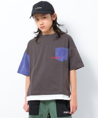 RAT EFFECT/ラット エフェクト RAT EFFECT CONVERSE 別注フェイクレイヤードポケットTシャツ/508129700
