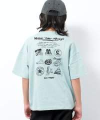 RAT EFFECT/ラット エフェクト RAT EFFECT CONVERSE 別注スニーカーバックプリントTシャツ/508129701