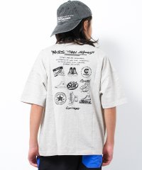 RAT EFFECT/ラット エフェクト RAT EFFECT CONVERSE 別注スニーカーバックプリントTシャツ/508129701