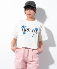 RiCO SUCRE/リコ シュクレ RiCO SUCRE ロゴ刺繍フラワープリントTシャツ/508129707