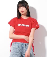 RiCO SUCRE/リコ シュクレ RiCO SUCRE サイドドロストプリントTシャツ/508129708
