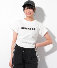 RiCO SUCRE/リコ シュクレ RiCO SUCRE サイドドロストプリントTシャツ/508129708