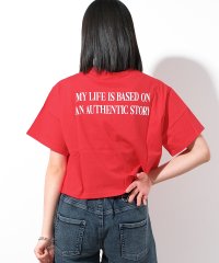 RiCO SUCRE/リコ シュクレ RiCO SUCRE ロゴワイドクロップドTシャツ/508129709