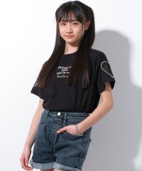 RiCO SUCRE/リコ シュクレ RiCO SUCRE 袖ハートオーガンジー刺繍Tシャツ/508129711