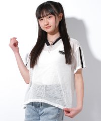 RiCO SUCRE/リコ シュクレ RiCO SUCRE メッシュ裾ドローコードTシャツ/508129713