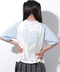 RiCO SUCRE/リコ シュクレ RiCO SUCRE ショート丈ハートロゴラグランTシャツ/508129714