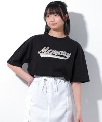 RiCO SUCRE/リコ シュクレ RiCO SUCRE ショート丈ロゴアップリケTシャツ/508129715