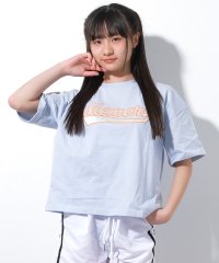 RiCO SUCRE/リコ シュクレ RiCO SUCRE ショート丈ロゴアップリケTシャツ/508129715