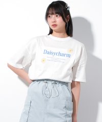 RiCO SUCRE/リコ シュクレ RiCO SUCRE デイジーチャーム刺繍Tシャツ/508129716
