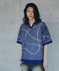 tk.TAKEO KIKUCHI/ティーケー タケオ キクチ tk.TAKEO KIKUCHI ラインアートニットポロ/508129916