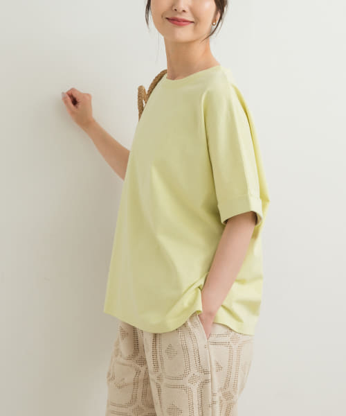 セール 40%OFF】『UR TECH』コットンロールスリーブプルオーバー