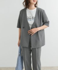 URBAN RESEARCH DOORS/『UR TECH DRYLUXE』ハーフスリーブジャケット/508130040