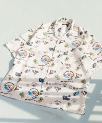 ITEMS URBAN RESEARCH/アロハプリントオープンカラー半袖シャツ/508130072