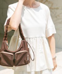 ITEMS URBAN RESEARCH/ポンチドッキング半袖トップス/508130079