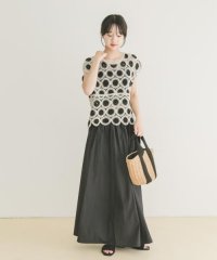 ITEMS URBAN RESEARCH/クロシェニット×フレアスカートセット/508130090