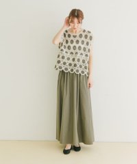 ITEMS URBAN RESEARCH/クロシェニット×フレアスカートセット/508130090