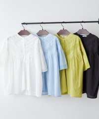 NICE CLAUP/OLIVE des OLIVE OUTLET/【RMAF】【ＮＡＯ】キャンレース×ピンタックブラウス/508130164