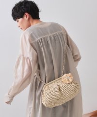 OPAQUE.CLIP/オペーク ドット クリップ OPAQUE.CLIP 【3WAY】フラワークリップ付きがま口ペーパーショルダーバッグ/508130174