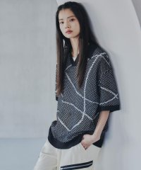 tk.TAKEO KIKUCHI/ラインアートニットポロ/508130182