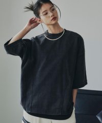 tk.TAKEO KIKUCHI/ヴィンテージクロップドTシャツ/508130183