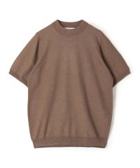 TOMORROWLAND MENS/シルクコットン モックネックプルオーバーニット/508130536