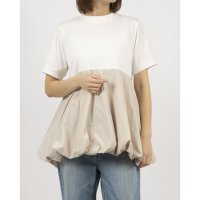 Anna Nicola/アンナニコラ Anna Nicola ふんわりバルーンシルエット 半袖カットソー/508130661