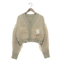 cy_an+/シアンプラス cy_an+ リバーシブルショートループカーディガン/508130748