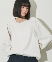SMILE ORCHID/スマイルオーキッド SMILE ORCHID バックジップ肩ギャザーボリューム袖ブラウス/508130913