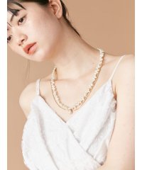 LILY BROWN/メタルコンビパールネックレス/508131351