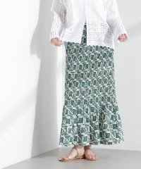 nano・universe/Sara mallika/COTTON POPLIN SHIRRING SKIRT/506873842