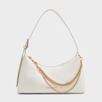 CHARLES & KEITH/Atwood アトウッド クリンクルエフェクトチェーンエンベリシュッドホーボーバッグ/507479270