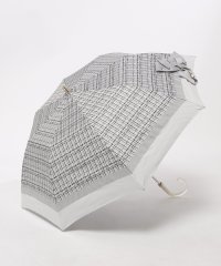 LANVIN en Bleu(umbrella)/LANVIN en Bleu ランバンオンブルー 折りたたみ傘 ビジューリボン 晴雨兼用日傘 楽オリ 遮光 遮熱 UV 晴雨兼用/507890918
