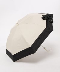 LANVIN en Bleu(umbrella)/LANVIN en Bleu ランバンオンブルー 折りたたみ傘 ビジューリボン 晴雨兼用日傘 楽オリ 遮光 遮熱 UV 晴雨兼用/507890918