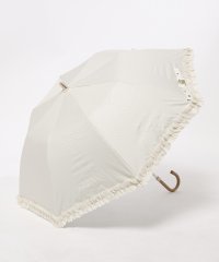 LANVIN en Bleu(umbrella)/LANVIN en Bleu ランバンオンブルー 折りたたみ傘 楽折ドビーフリル 雨の日OK 遮光 遮熱 楽々開閉 UV 晴雨兼用日傘/507890919