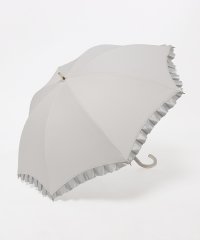 LANVIN en Bleu(umbrella)/LANVIN en Bleu ランバンオンブルー 晴雨兼用日傘 長傘 シャイニーフリル  1級遮光/遮熱/UV/雨の日OK レディース/507890920