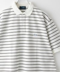 coen/Penneys（ぺニーズ）別注ドライカノコボーダーポロシャツ　吸水速乾機能付き/508070642