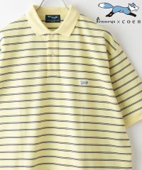 coen/Penneys（ぺニーズ）別注ドライカノコボーダーポロシャツ　吸水速乾機能付き/508070642
