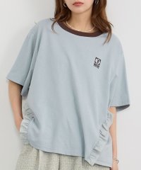 NICOLE CLUB/【DISCUS】フリルTシャツ/508094149