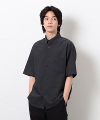 COMME CA ISM MENS/【セットアップ対応】シアサッカー 半袖釦ダウンシャツ/508115463
