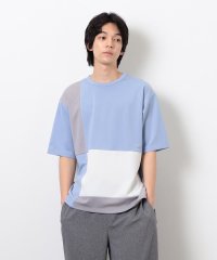 COMME CA ISM MENS/カラーブロッキング Ｔシャツ/508115471