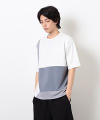 COMME CA ISM MENS/カラーブロッキング Ｔシャツ/508115471