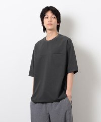 COMME CA ISM MENS/【セットアップ対応】ライトウエイト ポリエステル 布帛Ｔシャツ/508115473