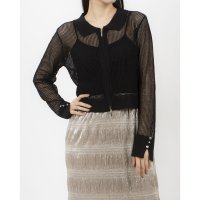 archives/アルシーヴ archives Wzipメッシュニットカーデ/508119748