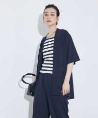 qualite/【セットアップ対応】接触冷感/レーヨンナイロンニットジャケット/508121098