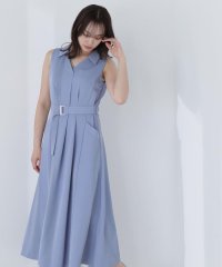 NATURAL BEAUTY BASIC/ベルテッドシャツワンピース/508128572
