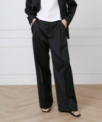INED/《大きいサイズ》タックワイドパンツ《la veille by SUPERIOR CLOSET》/508128607