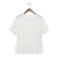 Anna Nicola/アンナニコラ Anna Nicola チュールビスチェレイヤード風半袖カットソー/508130662