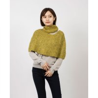 cy_an+/シアンプラス cy_an+ モヘヤシャギーネックスリットケープ/508130749